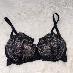 30D Thirdlove 24/7 lace balconette lightly lined bra